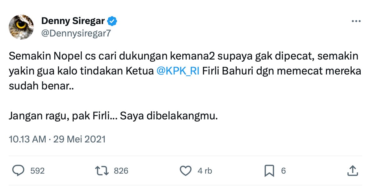 zahranabrisam's tweet photo. @Dennysiregar7 Klo pendapat kaya gini rapuh apa goblok @Dennysiregar7 ??? https://t.co/9R5piVacpS