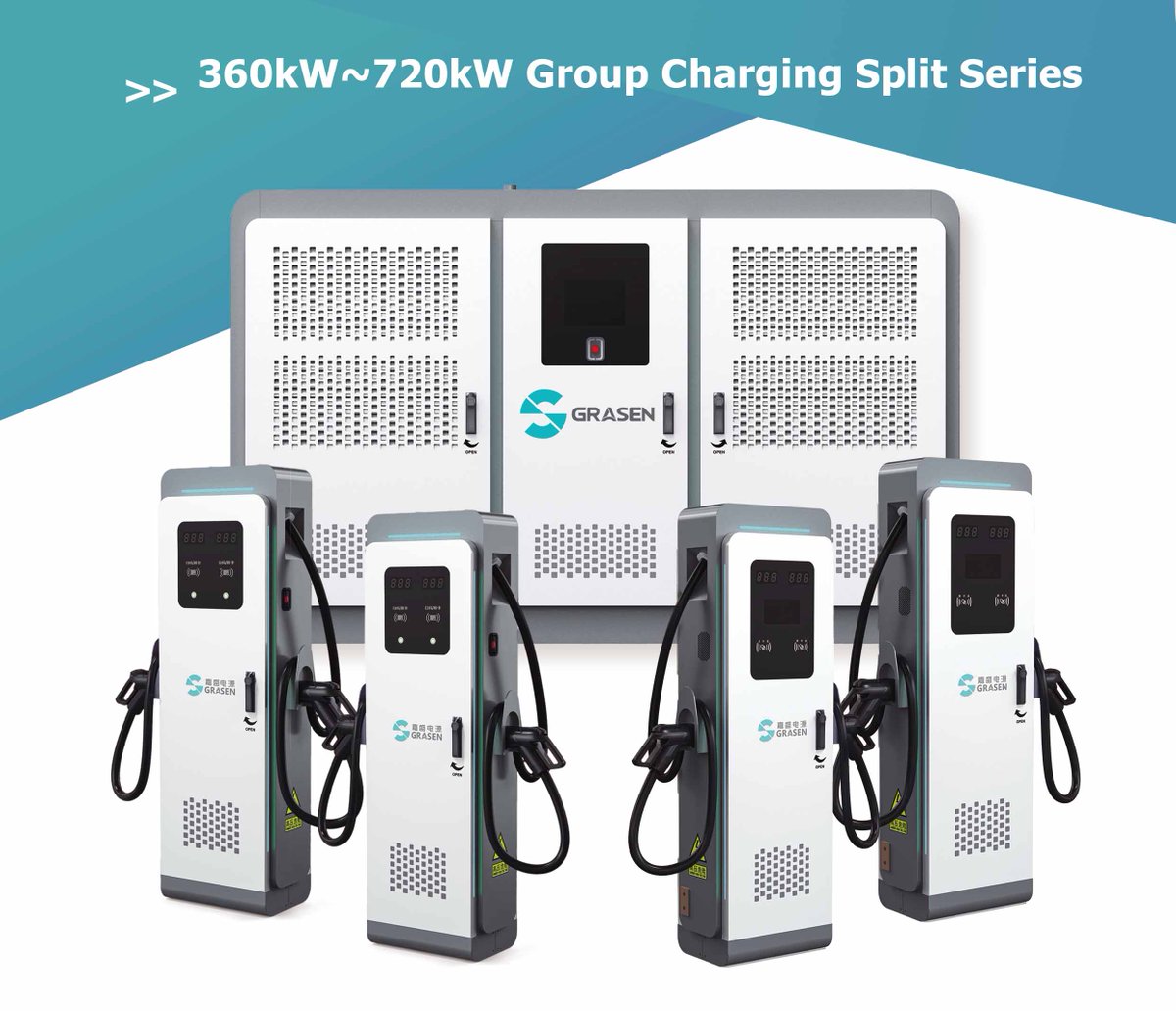 2023 Grasen launched the New Product~360kw-720kw group charging split charging pile series
📷More economics
📷More stable
📷More efficient
📷Morequieter
📷More technology
#evchargingsolutions #HighPowered #chargingsystem #chargingpile #evcharging #electricvehicle #charger #360kw