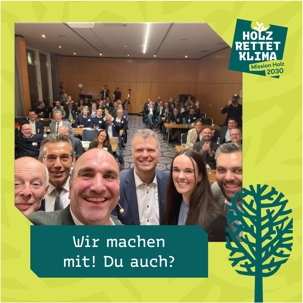 Holz rettet Klima tweet media