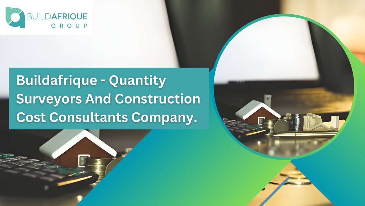 Discover #excellence in #QuantitySurveying and #Construction Cost Consulting right here in #Nairobi!
At #Buildafrique, we bring your #visions to life while ensuring #Efficiency and #costeffectiveness at every step.
#kenyarealestate #buildingthefuture
More: buildafrique.com/buildafrique-q…