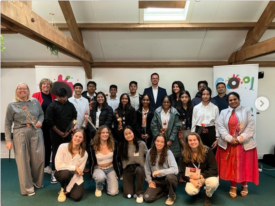 Today we welcomed some COOLeaders to our office in Utrecht. 13 students and teachers from the <a href="/vidyashilp/">Chaitra Chits</a>.academy in Bengaluru, India are visiting The Netherlands as Global Citizens of Tomorrow.

#cooleaders #climateaction