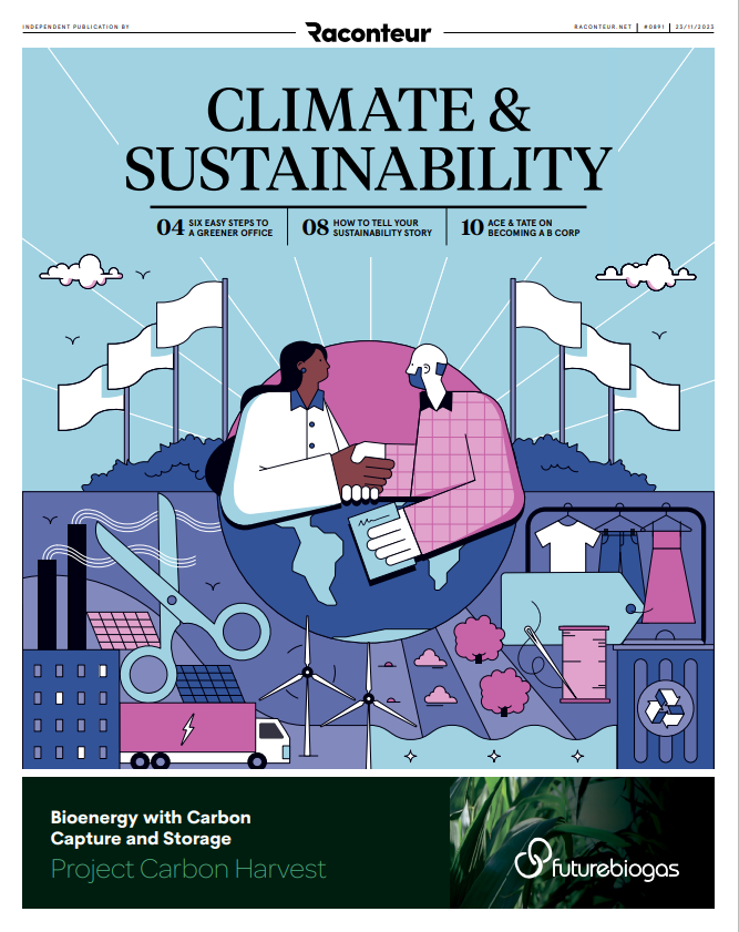 FutureBiogas's tweet image. Future Biogas is featured in today's Times / Raconteur special report on Climate and Sustainability - taking a look at Project Carbon Harvest and the role it can play in decarbonising the private sector.