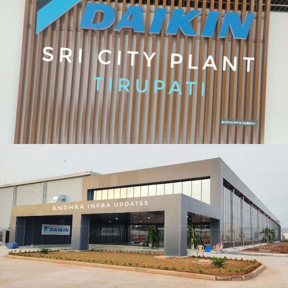 🔸️#DaikinIndia  inaugurated SE #Asia Pacific largest manufacturing unit at #Sricity in #AndhraPradesh

🔸️Investment  :  Rs 1000 Crs | Employment  : 3000

🔸️#Daikin laid  foundation stone on 7th april 2022.

#Tirupati
#Nellore
#AndhraInfra
#InvestInAndhra