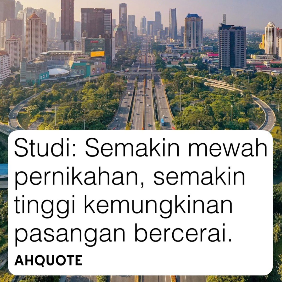 Studi ini dilakukan oleh dua orang profesor ekonomi dari Universitas Emory yakni Prof. Hugo M. Mialon dan Andrew M. Francis. Mereka menemukan bahwa ada korelasi antara harga cincin pertunangan yang murah dengan angka perceraian yang rendah.

Prof. Hugo menyatakan bahwa tipe