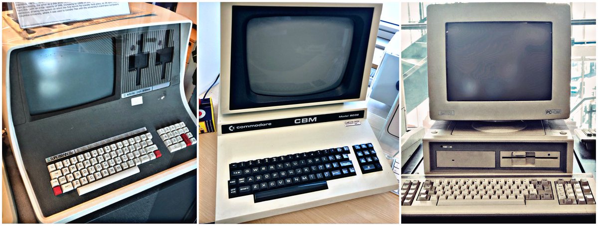 Today’s #RetroTrio offers you the #Amstrad #PC1640, #Commodore #CBM8032 and #Intertec #Superbrain. Which will you keep, gift to a friend and delete forever? #RetroComputing #ComputerHistory #RetroGaming #VideoGames