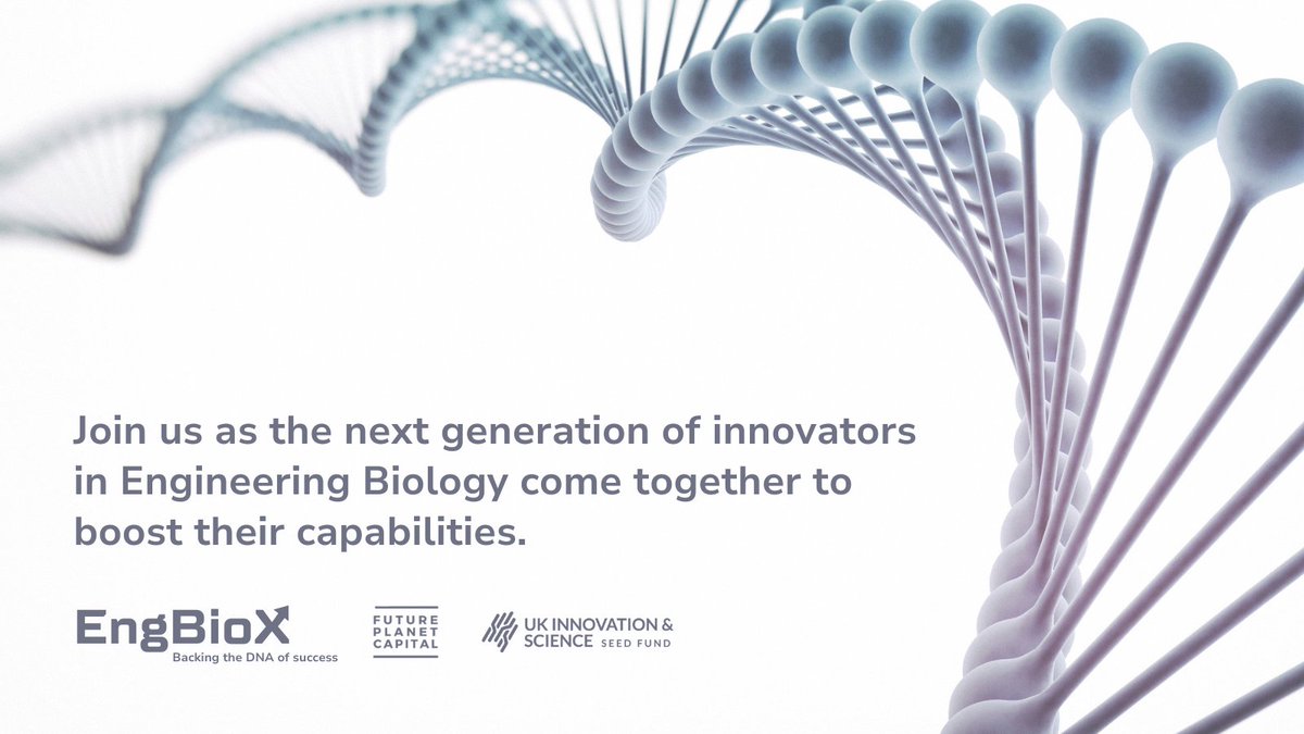 Join us at EngBioX on 6th Dec: explore panels featuring industry trailblazers, network with investors, partners, innovative start ups, and academics and discover our expanded engineering biology fund 👇 co.pulse.ly/74a6p001nu #VentureCapital #Investment #EngBioX @Future_Planet