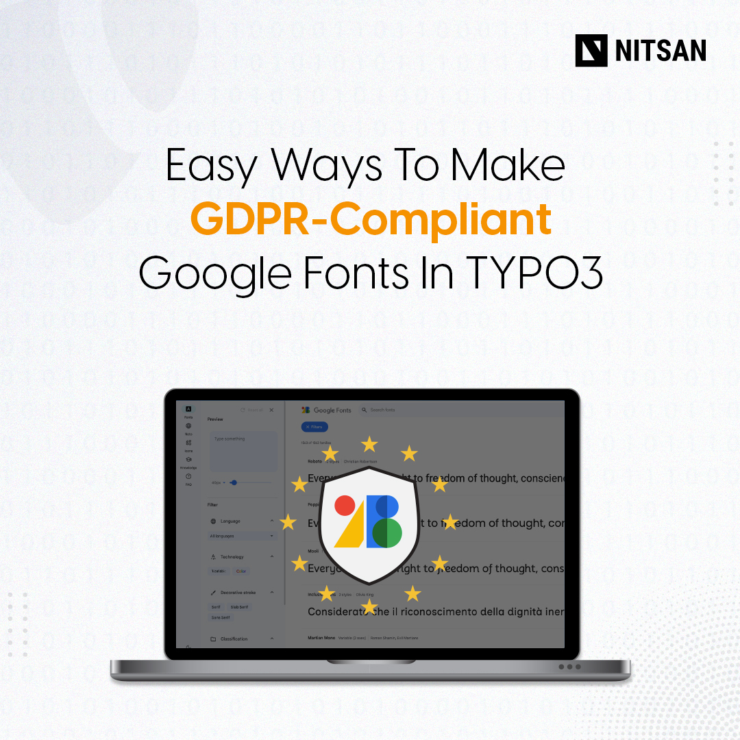 nitsantech's tweet image. Protect your user data and ensure GDPR compliance with these easy methods for integrating Google Fonts in TYPO3. Local font hosting and TYPO3 extensions are simple and effective solutions. 

Learn More: nitsantech.com/blog/google-fo… 

#GDPR #GoogleFonts #TYPO3 #webdevelopment