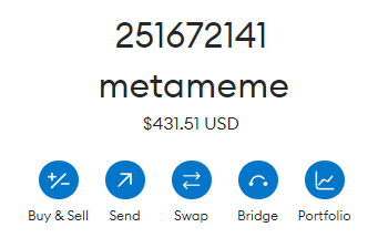 bryanpace1's tweet image. #metameme airdrop is live