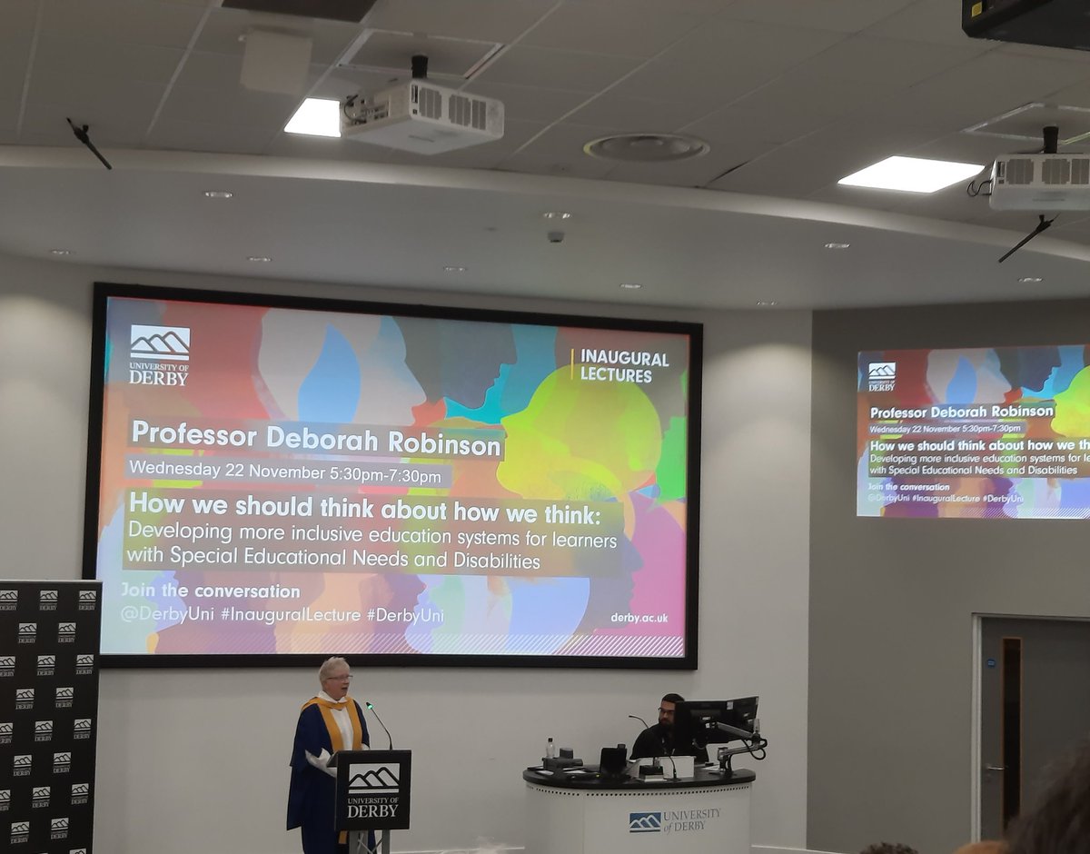 Dr Elaina Taylor (@taylor_elaina) on Twitter photo Brilliant, and very thought-provoking inaugural lecture from one of my wonderful mentors, Prof Debs Robinson, last night βοΈ <a href="/DerbyUni/">University of Derby</a> <a href="/DerbyUniPress/">DerbyUniPress</a> #inaugurallecture #derbyuni Brilliant, and very thought-provoking inaugural lecture from one of my wonderful mentors, Prof Debs Robinson, last night βοΈ <a href="/DerbyUni/">University of Derby</a> <a href="/DerbyUniPress/">DerbyUniPress</a> #inaugurallecture #derbyuni