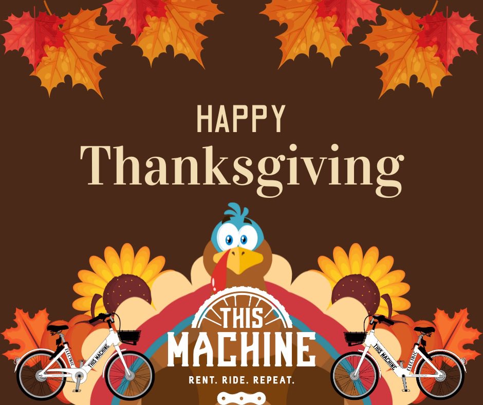 🍁 Happy Thanksgiving, Tulsa and Broken Arrow! 🧡✨ May your day be filled with gratitude, laughter, and the warmth of loved ones. From all of us at This Machine, wishing you a wonderful holiday! 🦃🍂 #ThanksgivingJoy #CommunityGratitude #ThisMachineThanks