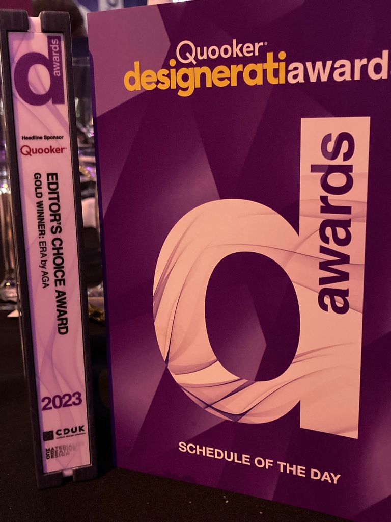 🎉 We are thrilled to announce that our latest product launch – the hugely innovative AGA ERA cooker – has won the coveted Editor’s Choice award in the Product Innovation category at this year’s prestigious designerati awards.

#designerartiawards #agaera #agacooker