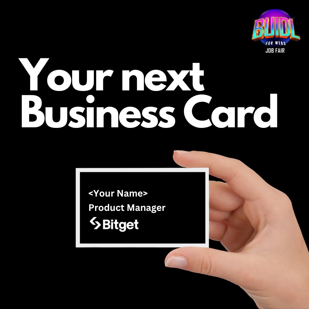 Katsumi3x's tweet photo. You could be @bitgetglobal's next product manager!

Or, you could explore other roles in the #Web3 space, and be a part of the #BuidlforWeb3 movement https://t.co/1eWA1OqhRW