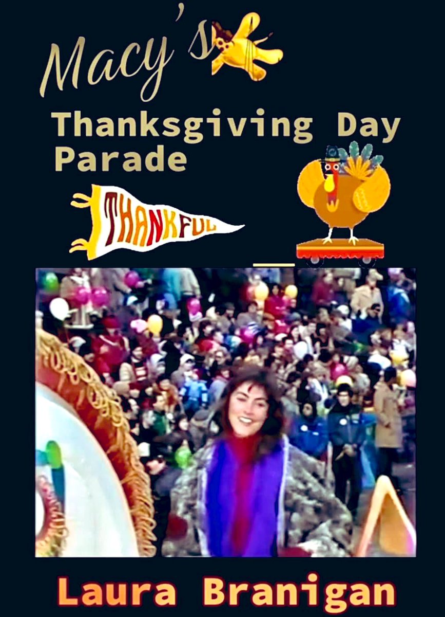 Happy Thanksgiving to dearest Laura in heaven….🌹#LauraBranigan #ThanksgivingDayParade #ForeverYoung