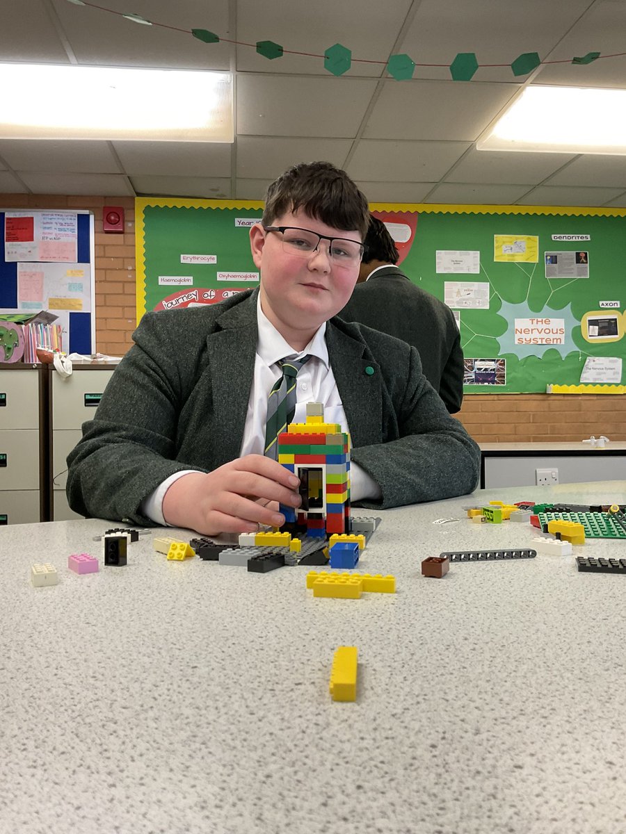 CCSBScience's tweet photo. This lunchtime @CCSeniorBoys Miss Mirza ran an out of this world @LEGO_Group Masters in Space Competition to celebrate #SpaceWeek with some incredible rocket creations from all competitors #CCCreative #CCInspire #CCChallenge https://t.co/AucxutnaMC