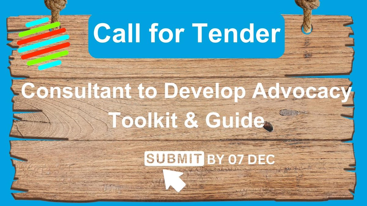 Call for Tender: We are seeking a consultant to develop an advocacy toolkit & guide to engaging with policy processes for use by Global Citizenship Education practitioners. Apply by Thurs 07 Dec, 12 noon. More 👉 bit.ly/3sSW4sf