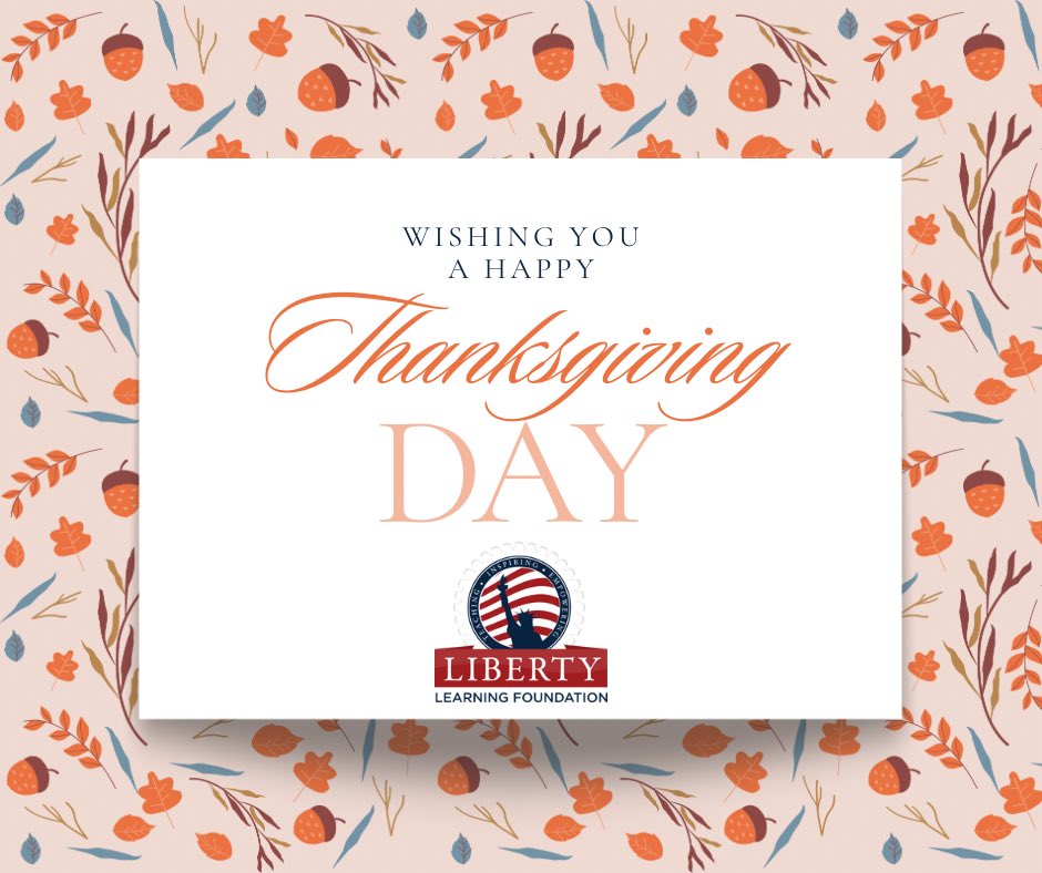 We are so profoundly thankful for the privilege of sharing Liberty Learning Foundation with the students of Alabama. In gratitude we say thank you to our sponsors and donors, school administrators, classroom teachers and staff. #happythanksgivingday  #libertylearningfoundation