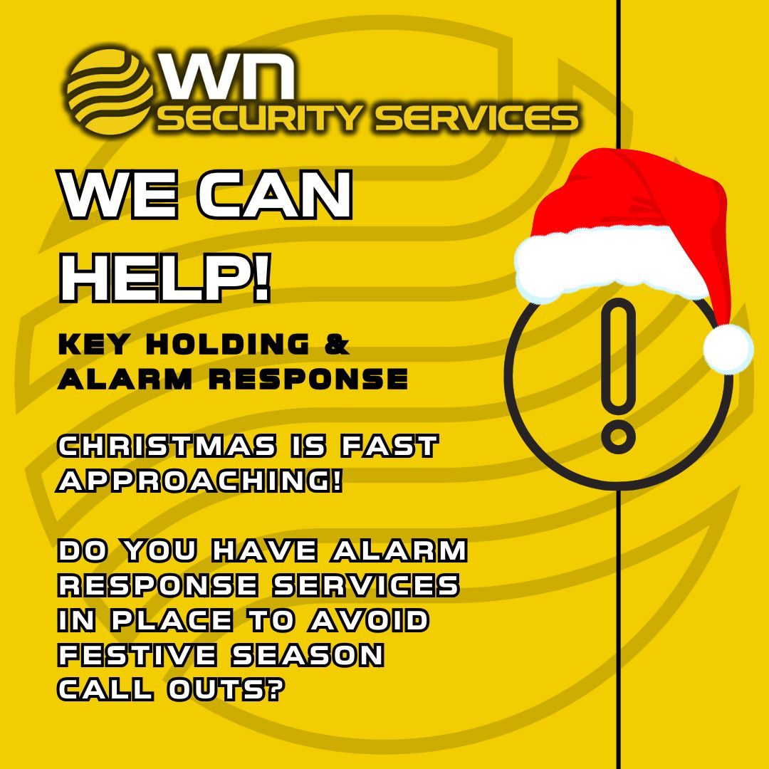 WNSSLtd's tweet photo. 🎄🔒 Stay Safe This Festive Season! 🔒🎄
Have you thought about the security of your business premises over the christmas period?
☎️ 01942 917700
📧 info@wnsecurityservices.co.uk
🌐 https://t.co/24oEUyp426
#security #keyholding #alarmresponse https://t.co/85kaI4Irj7