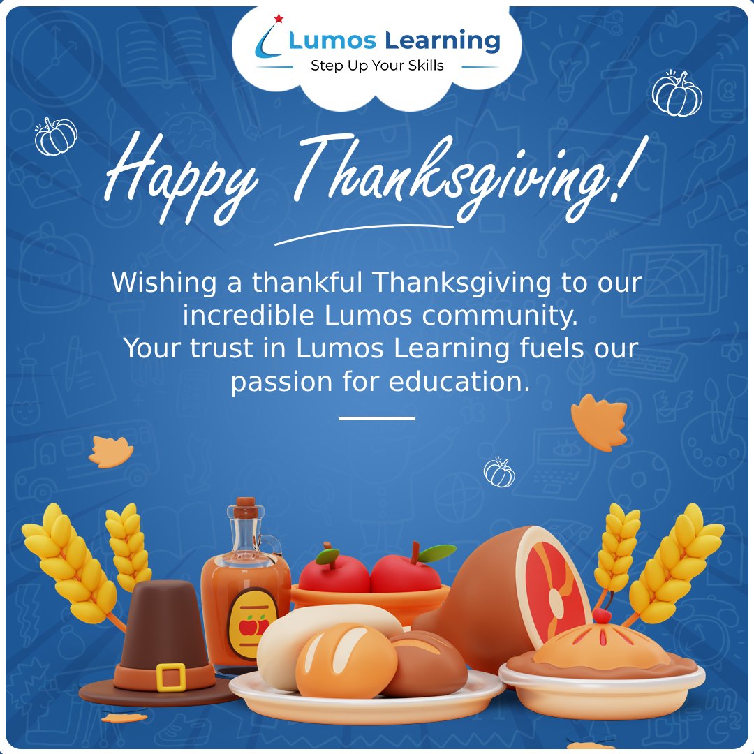 LumosLearnns's tweet photo. This #Thanksgiving, give the gift of knowledge and success to your students! 🌟

Lumos #testprep resources are the perfect present to elevate their learning journey 📖🎁

Explore our proven blended and online programs: https://t.co/7cabGO9uz6

#thanksgivinggift #lumoslearning https://t.co/hirvcg7lgF
