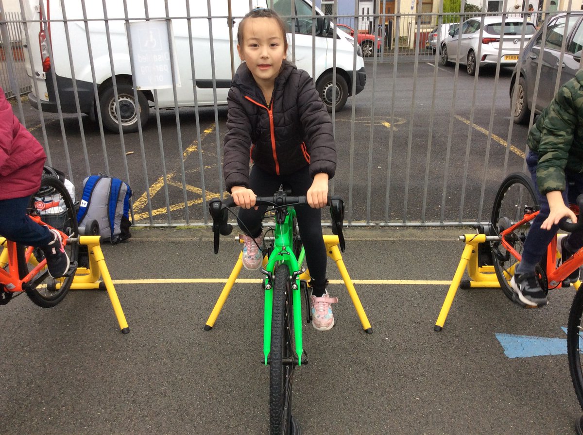 TPS1914's tweet photo. The children had a great morning of triathlon delivered by @Trikidz1  yesterday morning. A big thank you to the team for inspiring all our children to take up a new sport. https://t.co/P2EsC5AaD3