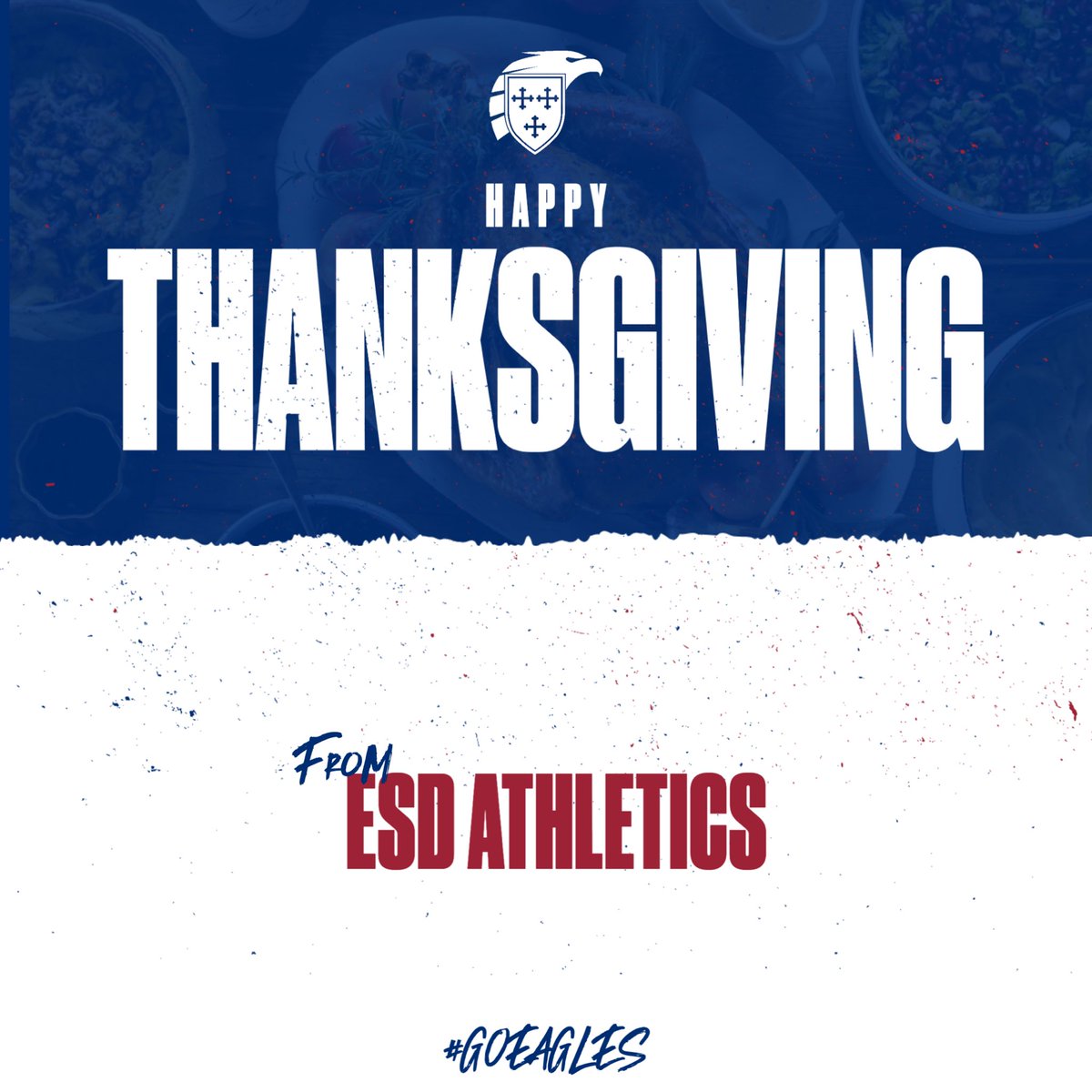 From our family to yours! Happy Thanksgiving, Eagles 🦅