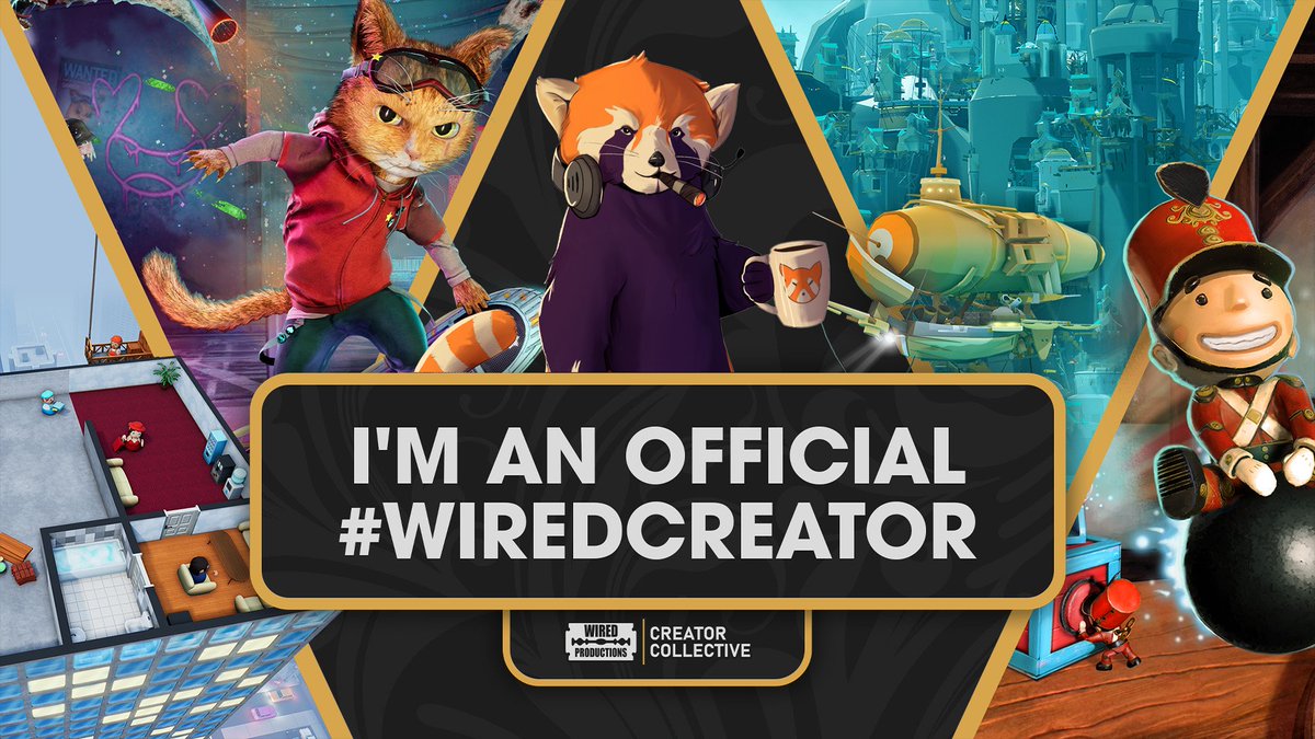 zerolen's tweet photo. I've had to keep the lid on this for a few days (and I cannot stress how hard that is) BUT I'm extremely excited to announce I'm now an official  #WiredCreator! A big thank you to @WiredP I'm excited for the fun! 

#IndieGames https://t.co/5eZFbKRKlr
