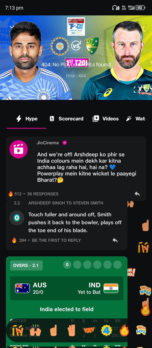 sansofibm's tweet image. #INDvAUS #JioCinema @JioCinema_Care What the hell is this. Worldcup matches watched by crores of fans on hotstar never faced any error. Just a T20 game and server is not working shame on @JioCinema_Care