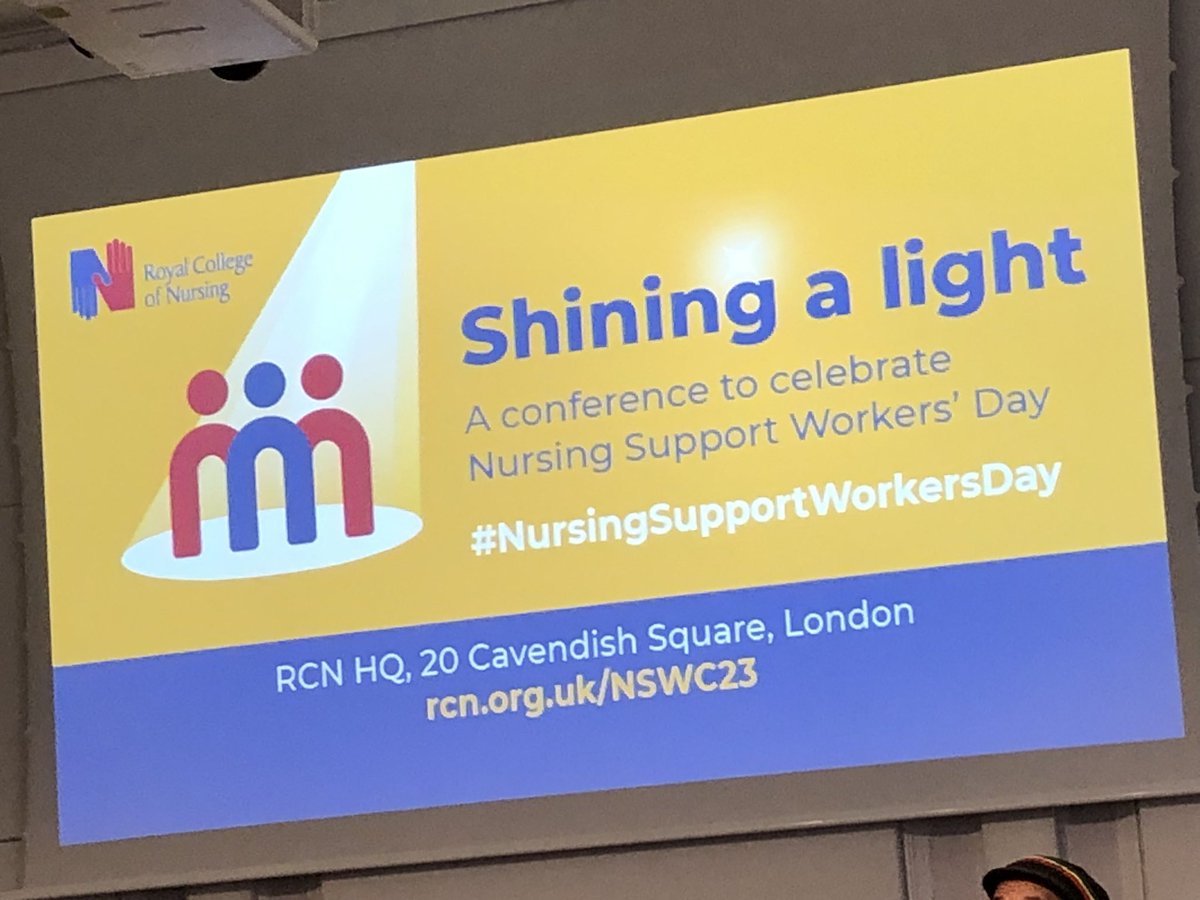 #NursingSupportWorkersDay Conference is in full swing at the @theRCN! Inspired to bring some new ways of working back to @StockportNHS to support our FABULOUS #HCSW’s You are all brilliant!!