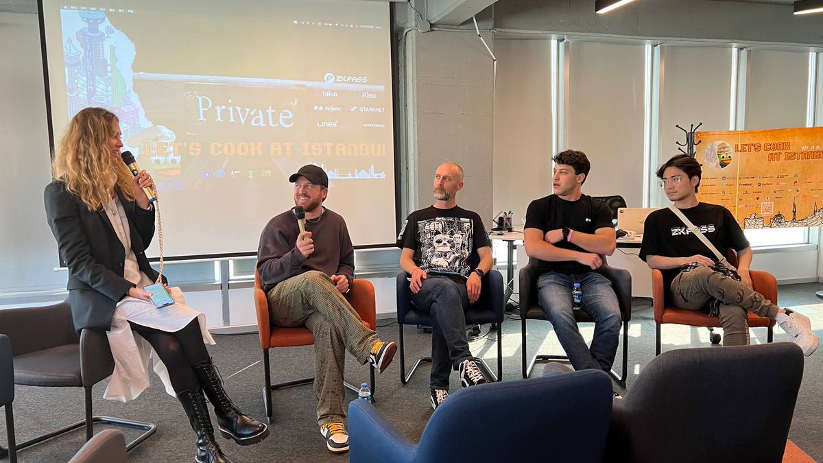 anna_shakola's tweet image. Appreciation to my panelist for sharing valuable insights on ZK mass adoption. Their contributions added depth and clarity to our discussion. Thank you for your expertise and cool perspective!
@zkPass, @Consensys, @Aleo, @zkSync
Media credits @Cointelegraph
#devconnect2023