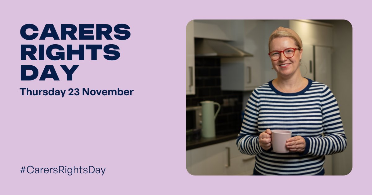 Today is #CarersRightsDay - a day dedicated to raising awareness of unpaid carers and their rights. We support carers in various locations across Scotland. We also have a Virtual Carers Centre with lots of useful information and advice. Learn more - carers.quarriers.org.uk