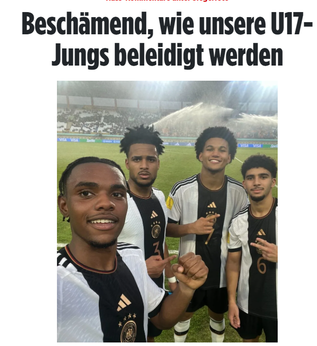 JohannesNormann's tweet photo. Soso @BILD "unsere Jungs".🤦♂️🤦🤦♀️ Das sind nun mal nicht "unsere Jungs", sondern "Eure Jungs".
Und hoffentlich geben bald immer weniger von uns ihr Geld für Eure widerliche "Bunt-Propaganda" aus. #Umvolkung #Buntland #Mannschaft #Migrantschaft #Bildboykott https://t.co/fICJ3c7Noe