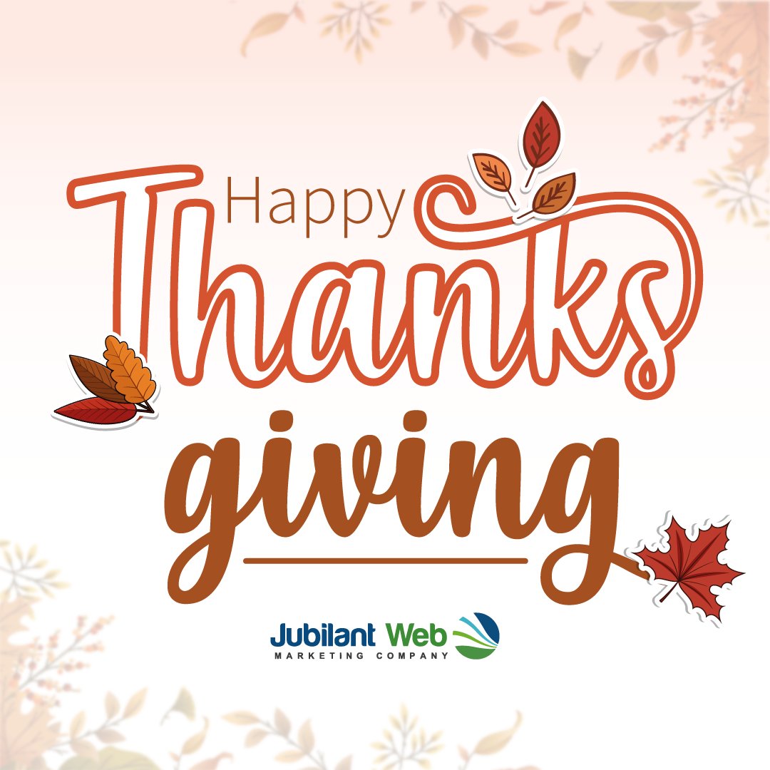 JubilantWeb's tweet photo. 🦃 Wishing you a joyful Thanksgiving filled with love, gratitude, and delicious feasts! 🍂

#ThanksgivingJoy #Gratitude #FamilyTime #Jubilantweb https://t.co/BYGufnFvic