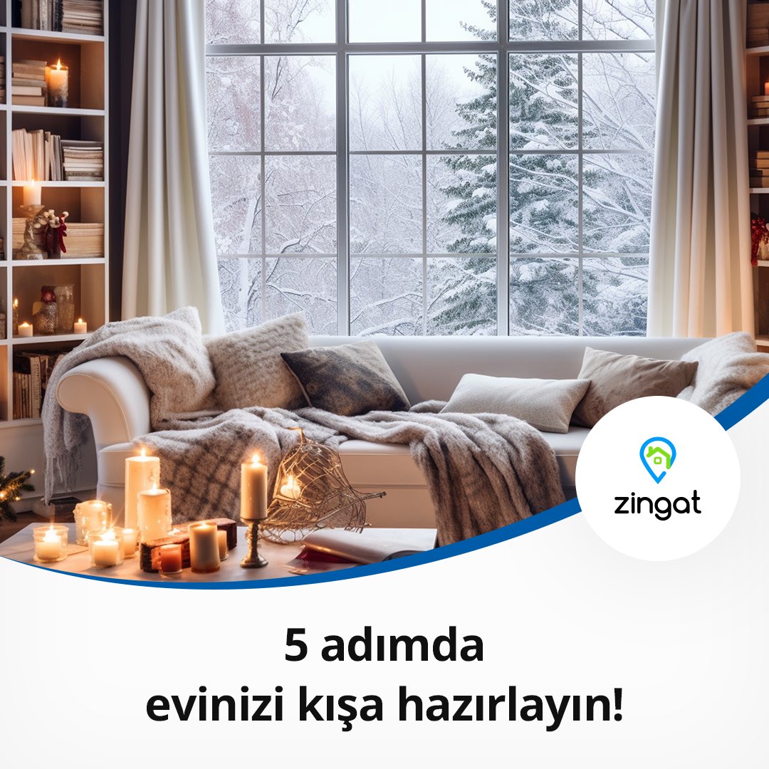 Eviniz kış mevsimine hazır mı? 
Emin olmak için hikâyemizdeki linki mutlaka ziyaret edin, soğuk havaların tadını çıkarın. ❄️ zingat.com/blog/evi-kisa-…