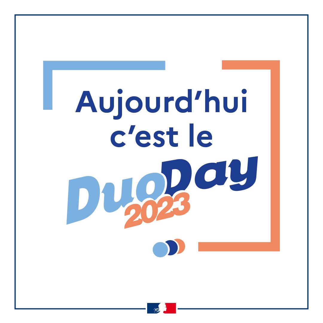 ✅Bienvenue aux 4 stagiaires accueillis aujourd'hui au rectorat de l'@AcBordeaux pour le #DuoDay2023 ! Nous leur souhaitons une bonne immersion et découverte de nos métiers ➡️l'occasion de faire naître des opportunités de collaboration et de changer le regard sur le #handicap !