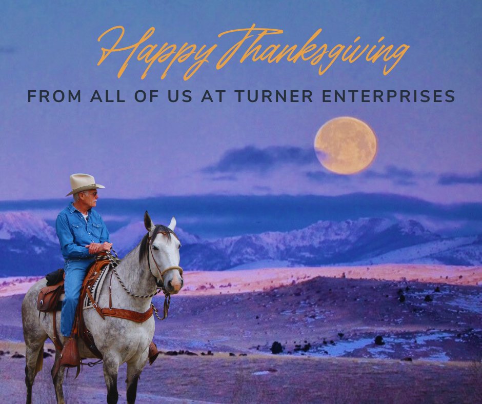 TedTurnerIII's tweet photo. During this Thanksgiving holiday, let us all be grateful and stay focused on the present – activating our individual superpowers for the planet.
#saveeverything
Landscape photo: Holly Pippel https://t.co/axyuZTZi2T