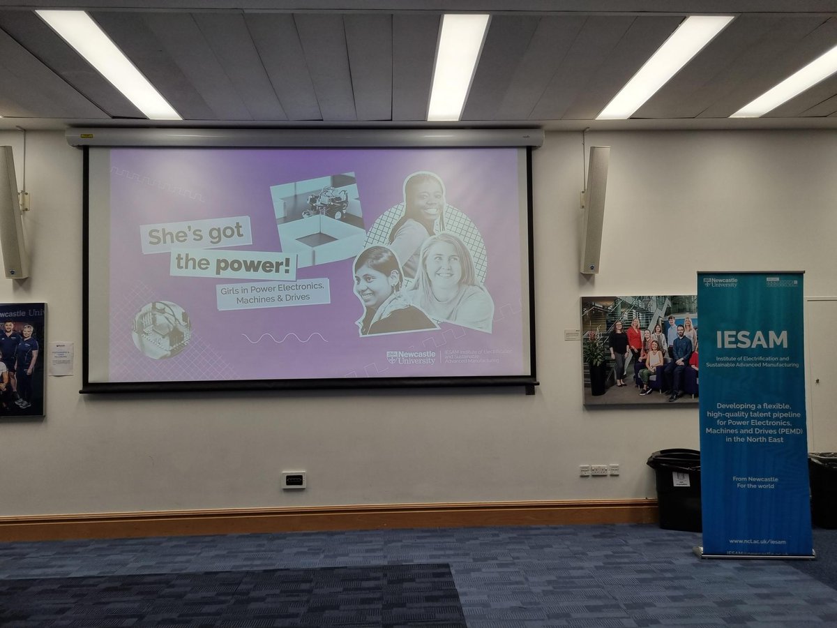EngineeringNCL's tweet image. IESAM are proud to be holding their first event in a series of three today; welcoming Y8 female students from ten schools across the region - She&apos;s Got the Power!
 #IESAM #ShesGotThePower #WeAreNCL