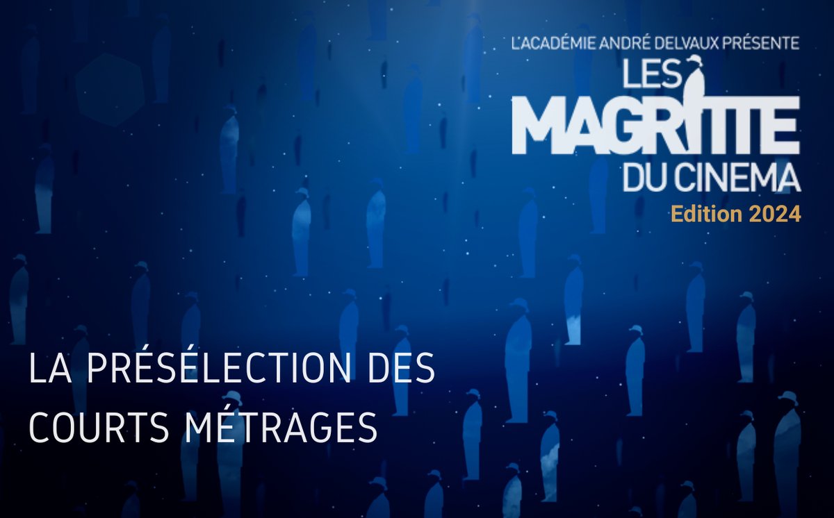On connaît les films présélectionnés pour les Magritte du Meilleur court métrage d'animation et du Meilleur court métrage de fiction. #magritteducinema
Découvrez la liste 👇
lesmagritteducinema.com/newsfile_r.php…