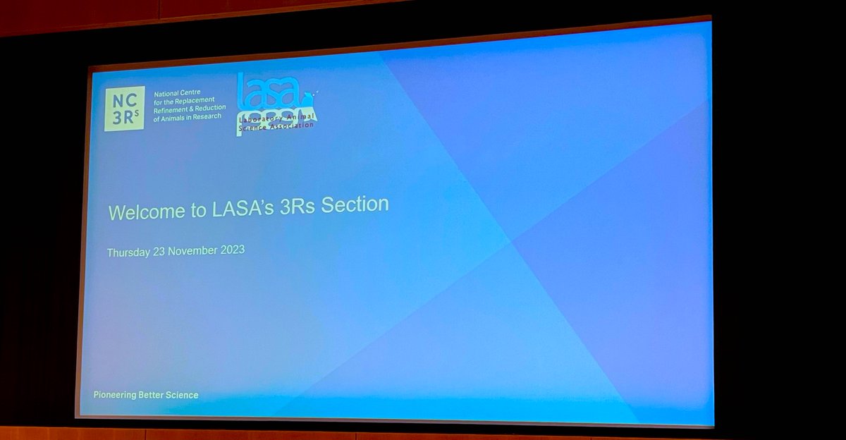 NC3Rs's tweet photo. The 3Rs session has begun at #LASA60 and we are delighted to be supporting speakers from a diverse range of scientific disciplines, all focusing on replacing, reducing or refining the use of animals in research. https://t.co/b9DWhW7WvQ