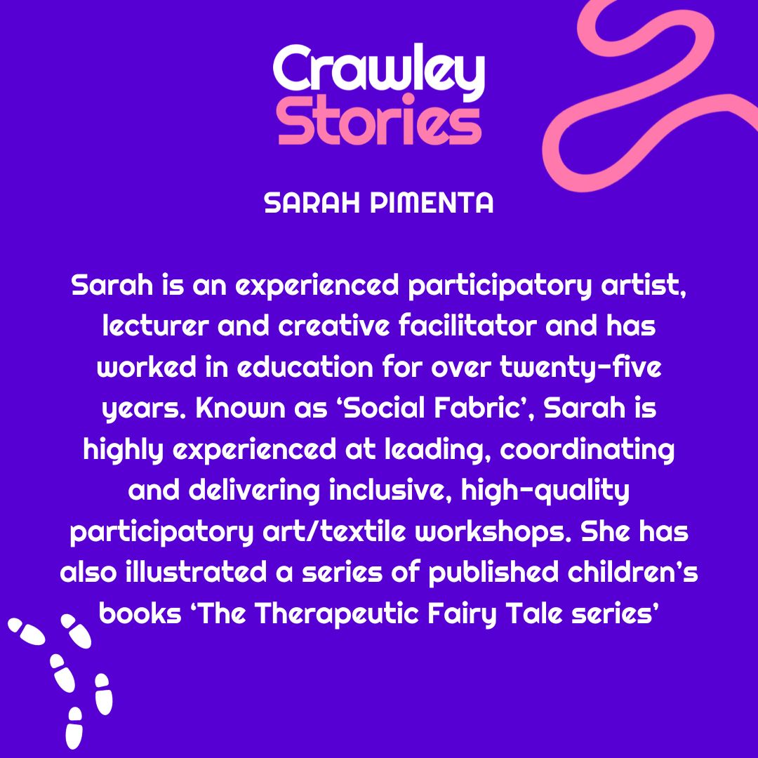 TCLive's tweet photo. Sarah Pimenta is an experienced participatory artist, educator and print maker known as Social Fabric. She is experienced at leading and delivering inclusive art/textile workshops and has also illustrated a series of published children’s books ‘The Therapeutic Fairy Tale series’. https://t.co/kwu3XjZIbP