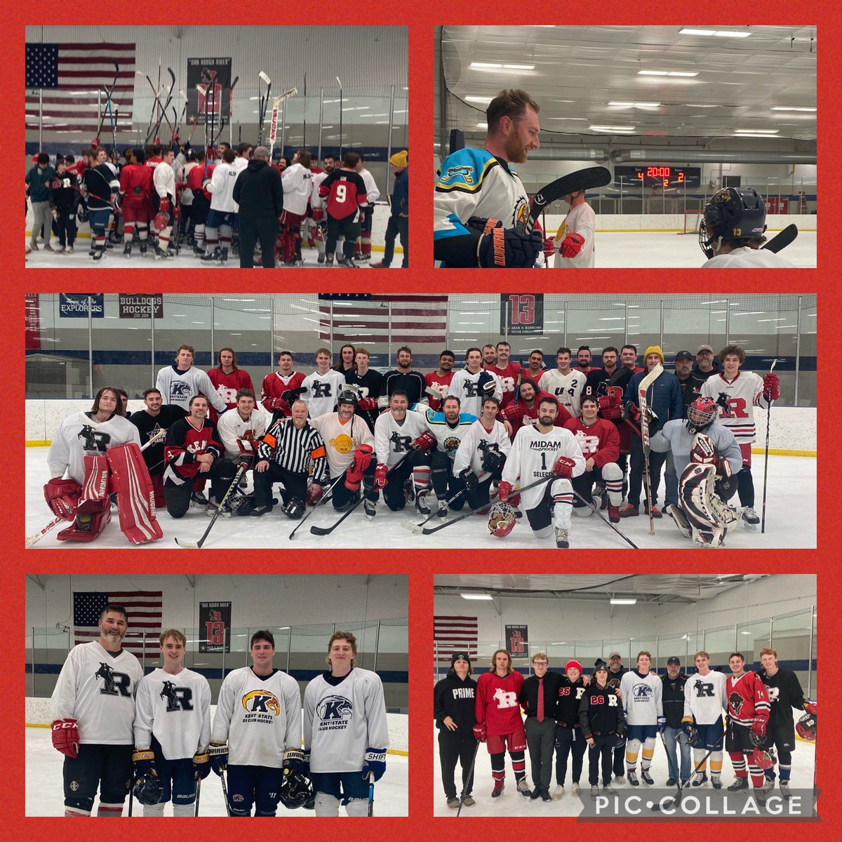 We had a great turn out for our annual alumni game!  Rider Hockey tradition runs deep!  <a href="/rriderathletics/">Roosevelt Athletics</a> <a href="/RHSHockeyAlumni/">RHS Hockey Alumni</a> <a href="/RoughRidersKENT/">Rough Riders All Sports Boosters (RRASB)</a> #KentRiderPride