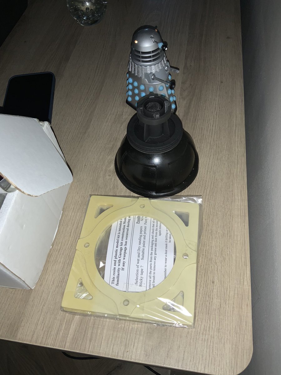 JordanBStudio's tweet image. Happy #DoctorWho60 #Daleks i started watching in 2005, stopped after Series 10, rewatched up to Series 10 very recently, got back into it, and this box of bits just happened to arrive today on the 23rd Oct, for a future project :)