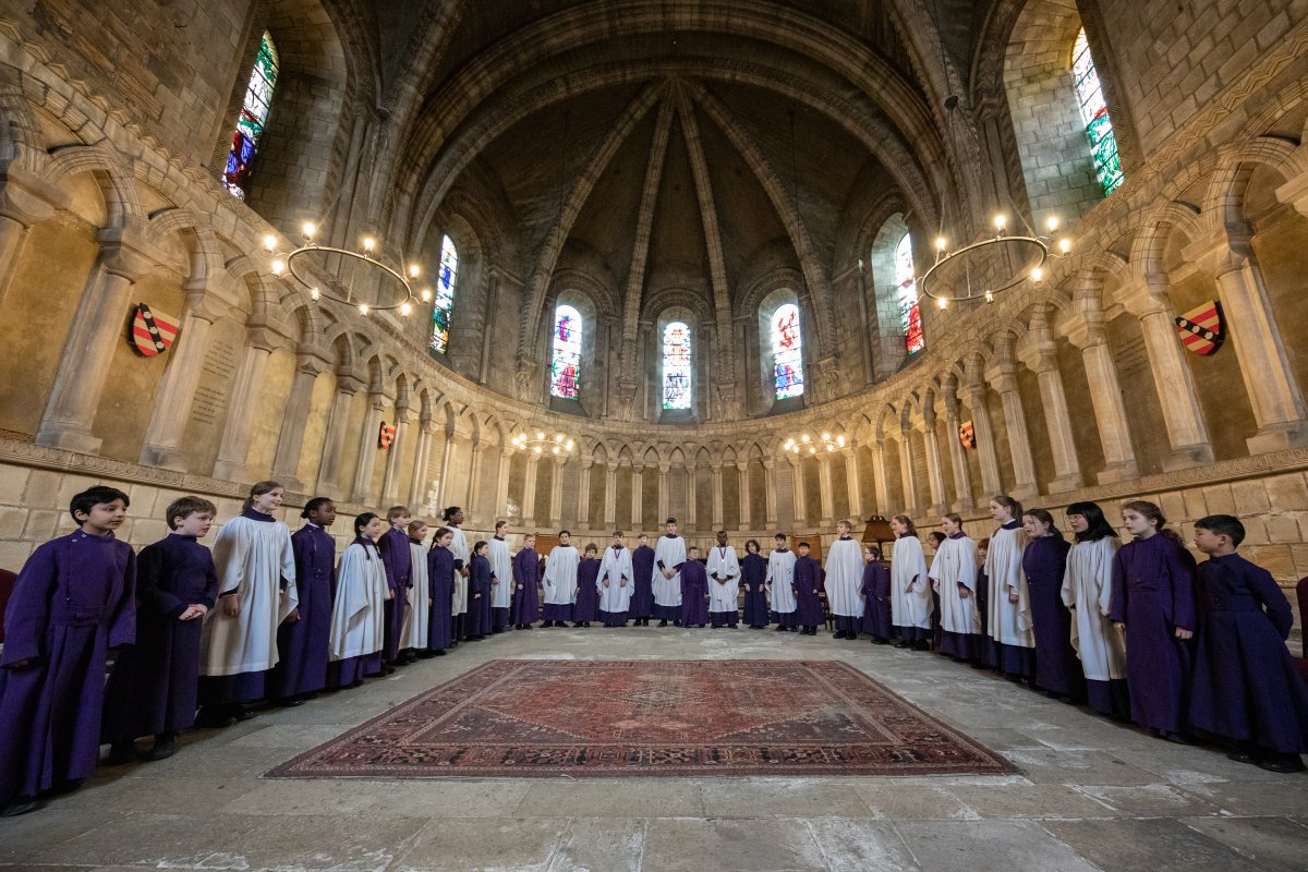 Well done to Alexa, Iona and Julie, who are getting admitted as full choristers at this evening's Evensong 🎶 We are also admitting Mr Davie, Miss Dunley and Mr Holloway-Strong as Choral Scholars - welcome to the team!