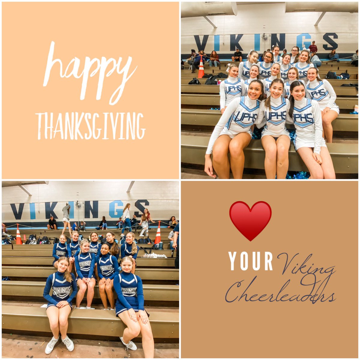 uphscheer's tweet image. We’re so thankful to have a great group of student athletes to support. 💙