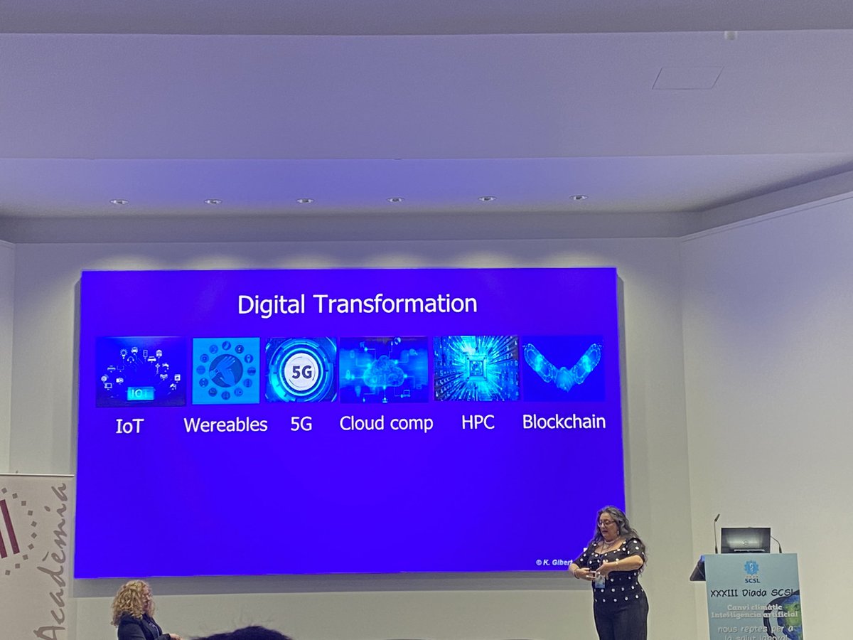 rgmacia's tweet photo. @SCSLaboral Ara una ponencia molt interessant sobre #IA intel.ligencia artificial a carrer de Karina Gibert @KarinagibertK https://t.co/izhPB8ew4i