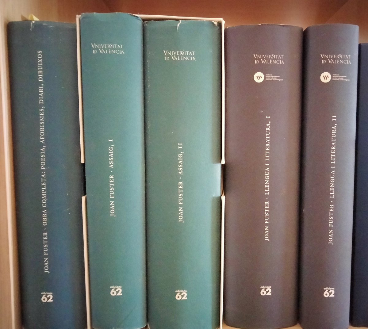 Avui, Joan Fuster hauria fet 101 anys. 
Tenim relectura per a un segle més.