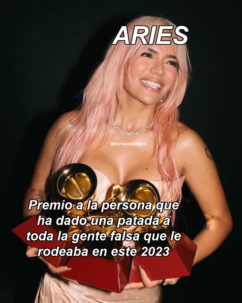 Mereces este premio y mucho más, Aries ✨🔮✨