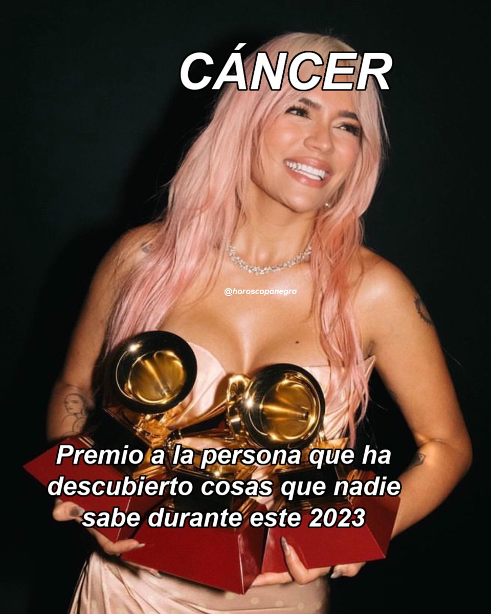 cancer_hn's tweet photo. Mereces este premio y mucho más, Cáncer ✨🔮✨ https://t.co/ts9woelbUf