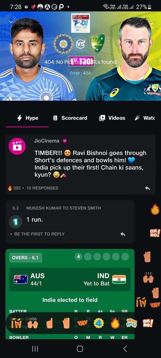 red_2b's tweet image. #JioCinema, na tv par chal raha hain, na hi mobile par