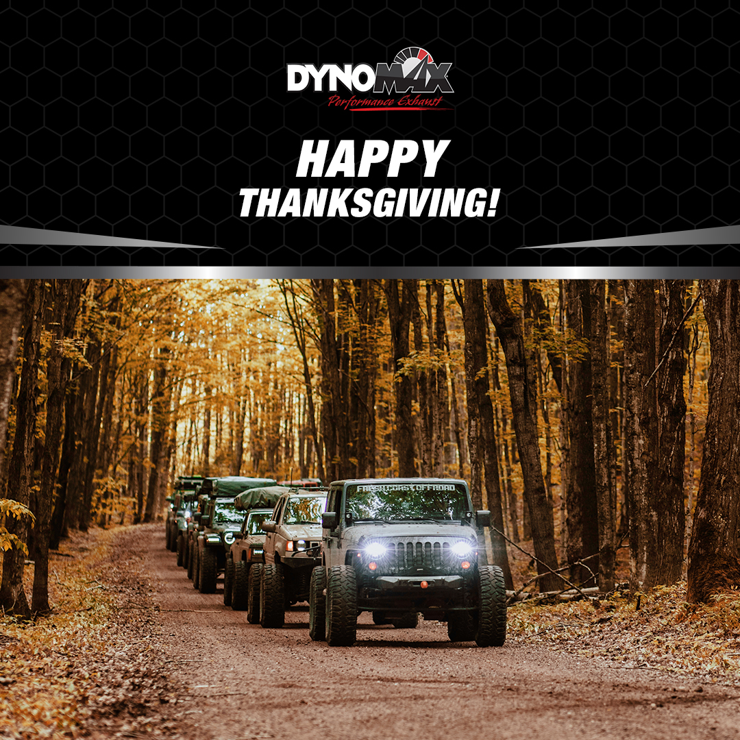 #HappyThanksgiving! At DynoMax, we're thankful for our team and the loyal customers who love our mufflers.