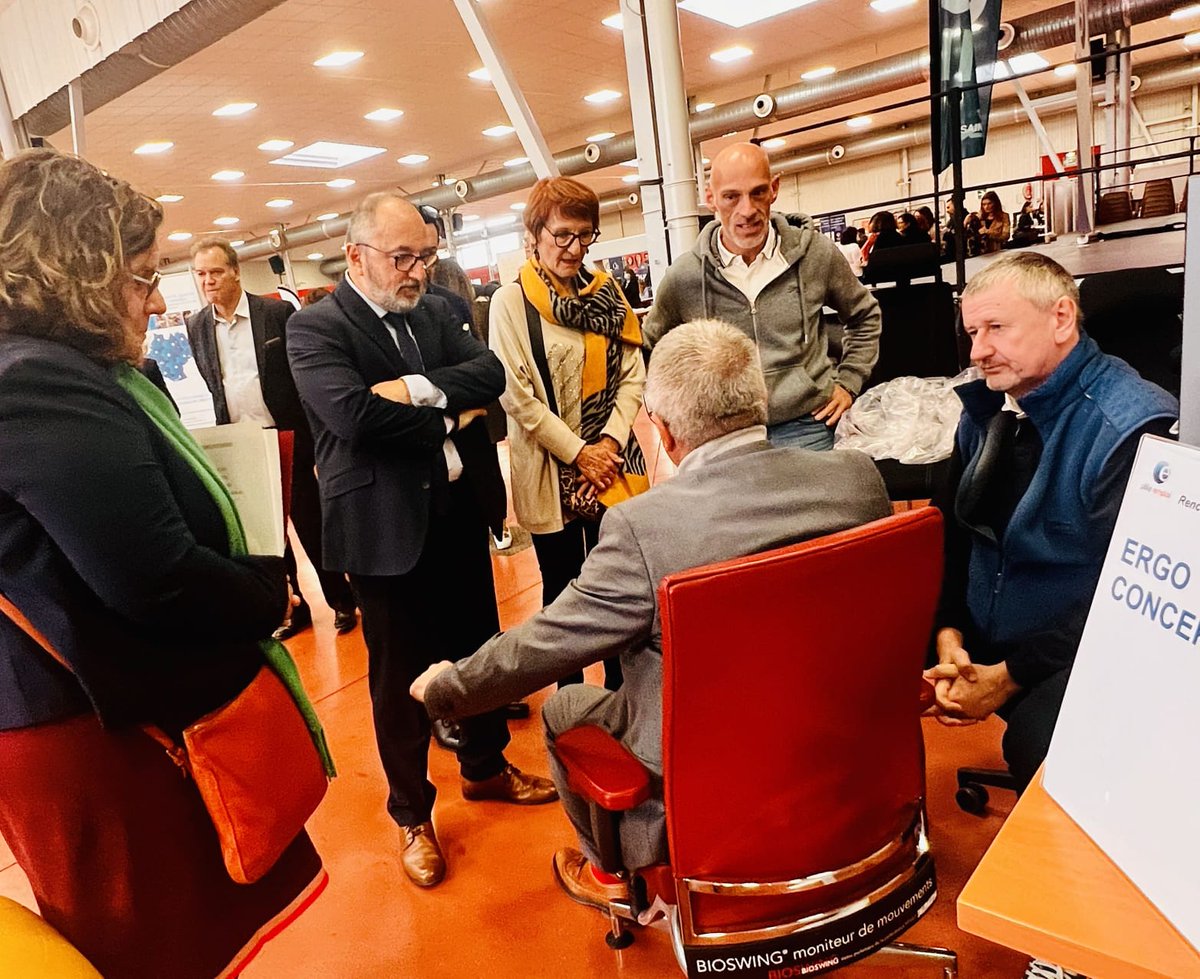 #SEEPH2023

👉Du 20 au 26 novembre se déroule la semaine Européenne pour l'emploi des personnes handicapées.

📍A cette occasion, Thierry BONNIER, préfet des Pyrénées-Orientales a visité le le forum qui s'est déroulé à Saint-Estève.

➡️L'objectif est de faire rencontrer