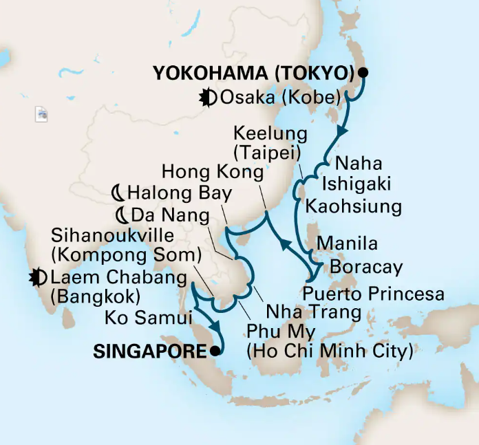landsharkz's tweet photo. 2024 fall geocaching adventures are planned, and you're welcome to join us!  
Cruise Asia for 28 days, or 14 days, and then cruise the Mekong River! Pricing is on our website https://t.co/Z7ZW8o5boa.  
Contact Tara at Bradley Travel and Tours.  Email: tbradley@tpi.ca https://t.co/LcjZnL7WNE